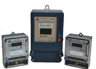 Single Phase Prepaid Electricity Meter , Smart Card Meter With Overload Protection